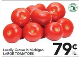 Pete's Fresh Market Locally Grown in Michigan Large Tomatoes offer