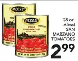 Pete's Fresh Market Alessi san marzano tomatoes offer