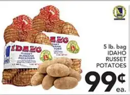 Pete's Fresh Market Idaho russet potatoes offer