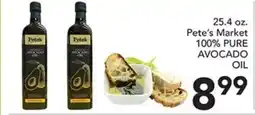 Pete's Fresh Market Pete's Market 100% Pure Avocado Oil offer