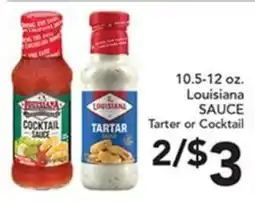 Pete's Fresh Market Louisiana tarter or cocktail sauce offer