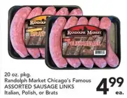 Pete's Fresh Market Randolph Market Chicago's Famous Assorted Sausage Links offer