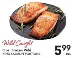 Pete's Fresh Market Wild Caught King Salmon Portions offer