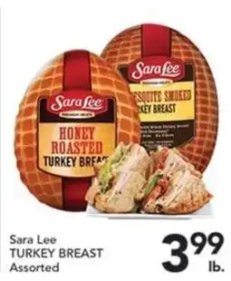 Pete's Fresh Market Sara Lee turkey breast assorted offer
