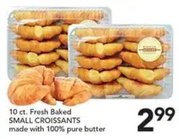Pete's Fresh Market Small croissants offer