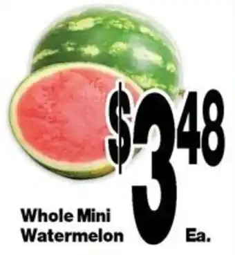 Whole Mini Watermelon