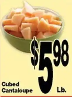 Super Saver Cubed Cantaloupe offer