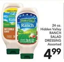 Pete's Fresh Market Hidden Valley Ranch Salad Dressing Assorted offer