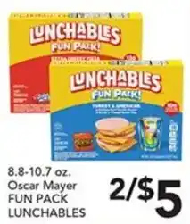 Pete's Fresh Market Oscar Mayer Fun Pack Lunchables offer