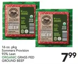 Pete's Fresh Market Sommers Provision organic grass fed ground beef offer