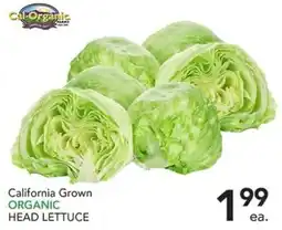 Pete's Fresh Market Cal-Organic head lettuce offer