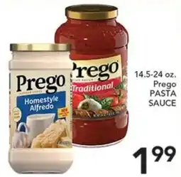 Pete's Fresh Market Prego pasta sauce offer
