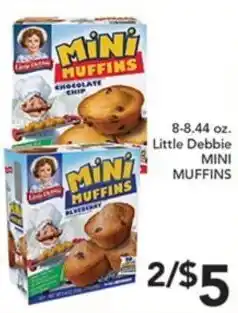 Pete's Fresh Market Little Debbie mini muffins offer