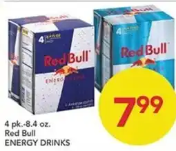 Pete's Fresh Market Red Bull Energy Drinks offer