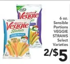 Pete's Fresh Market Garden Veggie Straws offer