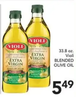 Pete's Fresh Market Violi blended olive oil offer