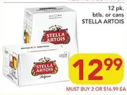 Pete's Fresh Market Stella Artois offer