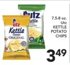 Pete's Fresh Market Utz kettle potato chips offer
