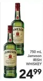 Pete's Fresh Market Jameson Irish Whiskey offer