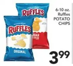 Pete's Fresh Market Ruffles potato chips offer