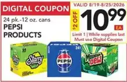 Pete's Fresh Market Pepsi Products offer