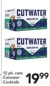 Pete's Fresh Market Cutwater Cocktails offer