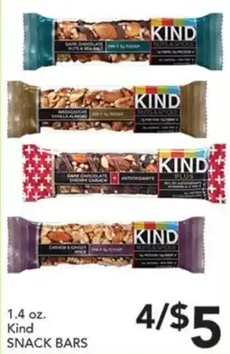 Pete's Fresh Market Kind snack bars offer