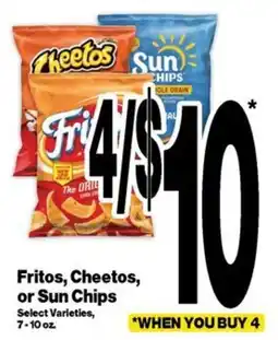 Super Saver Fritos, Cheetos, or Sun Chips offer