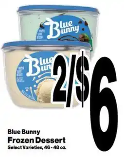 Super Saver Blue Bunny Frozen Dessert offer