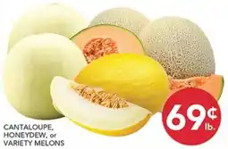 Pete's Fresh Market Cantaloupe, Honeydew, or Variety Melons offer