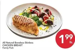 Pete's Fresh Market All Natural Boneless Skinless Chicken Breast offer