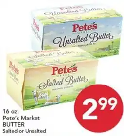 Pete's Fresh Market Pete's Market Butter offer