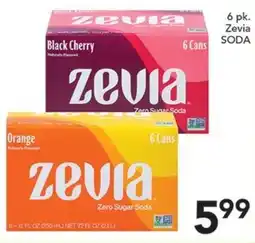 Pete's Fresh Market Zevia Zero Sugar Soda offer