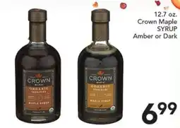 Pete's Fresh Market Crown maple syrup offer