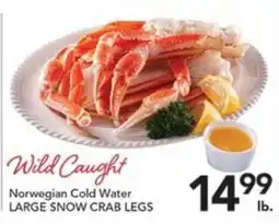Pete's Fresh Market Wild Caught Norwegian Cold Water Large Snow Crab Legs offer
