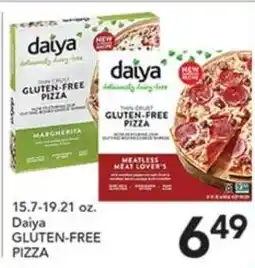Pete's Fresh Market Daiya gluten-free pizza offer