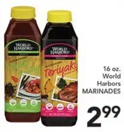 Pete's Fresh Market World Harbors marinades offer