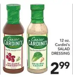 Pete's Fresh Market Cardini's salad dressing offer