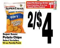 Super Saver Super Saver Potato Chips offer