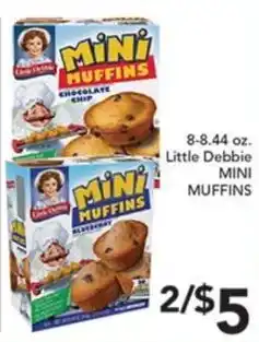 Pete's Fresh Market Little Debbie mini muffins offer