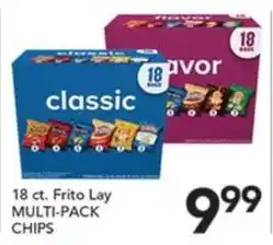 Pete's Fresh Market Frito Lay multi-pack chips offer