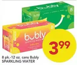 Pete's Fresh Market Bubly sparkling water offer