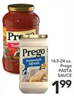 Pete's Fresh Market Prego pasta sauce offer