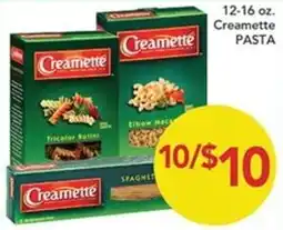 Pete's Fresh Market Creamette pasta offer
