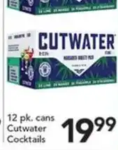 Pete's Fresh Market Cutwater Cocktails offer
