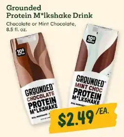 Sprouts Farmers Market Grounded protein m*lkshake drink offer