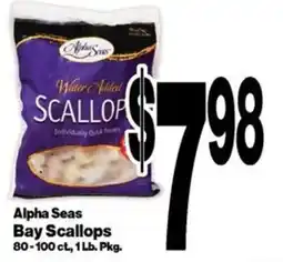 Super Saver Alpha Seas Bay Scallops offer