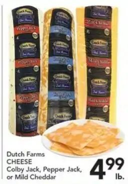 Pete's Fresh Market Dutch Farms Cheese offer