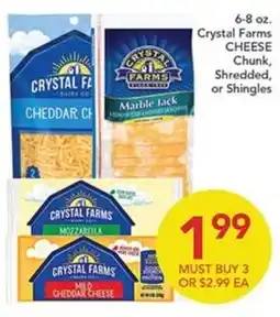 Pete's Fresh Market Crystal Farms cheese offer