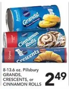 Pete's Fresh Market Pillsbury grands, crescents, or cinnamon rolls offer